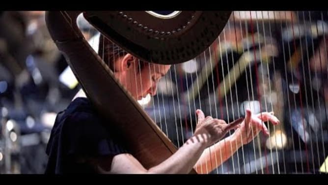 Crowfunding CD Aurélie Noll &laquo;Nocturne&raquo; harpe, chant et violoncelle