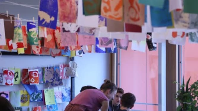 Kulturwoche an der Mosaikschule Ebni in Neftenbach