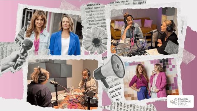 Sara & Marah im Gespräch mit... der Podcast der Frauenzentrale Zürich braucht deine Unterstützung