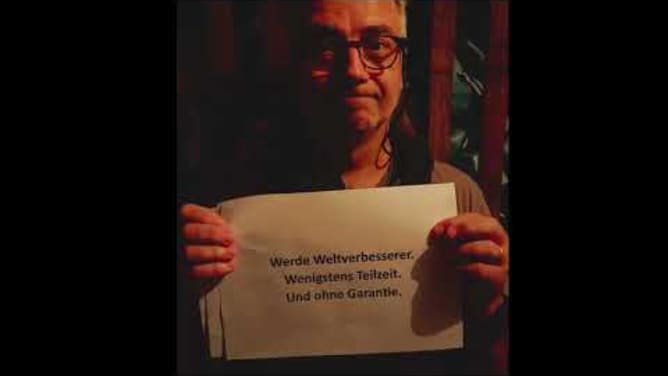 Werde Weltverbesserer. Wenigstens Teilzeit. 