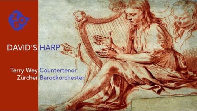 DAVID'S HARP: Konzerte und Tonaufnahme 2025 Terry Wey, Countertenor, Zürcher Barockorchester
