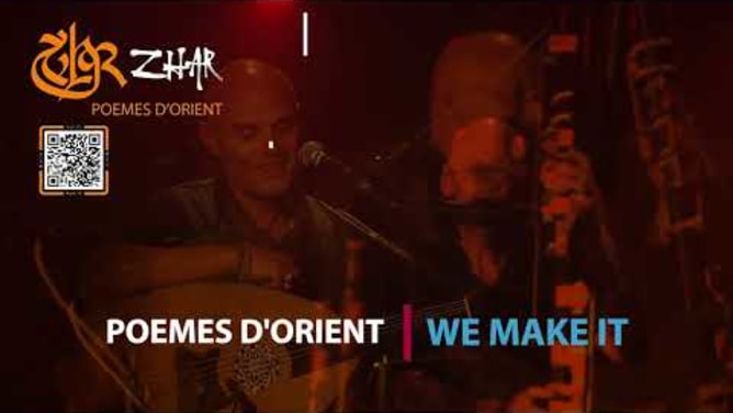 ZHAR TRIO - Poèmes d'Orient - WE MAKE IT - 01