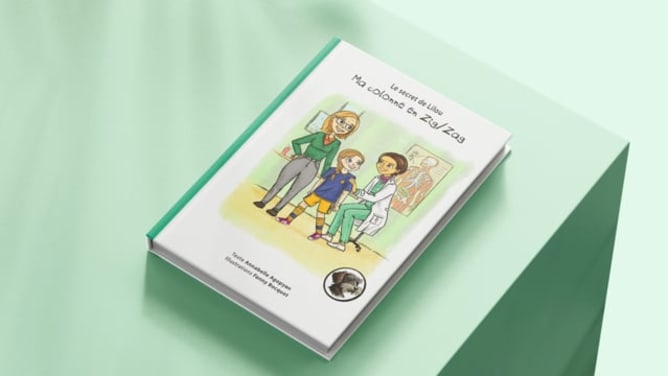 Le secret de Lilou : ma colonne en Zig zag