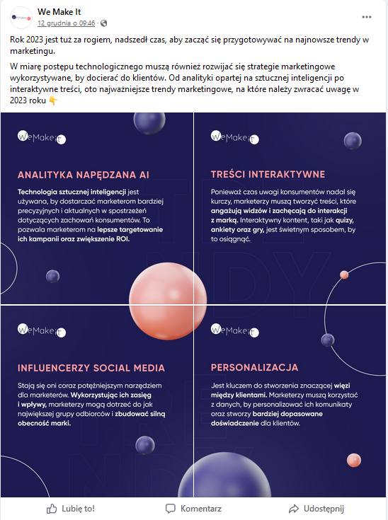 Trendy w marketingu w 2023