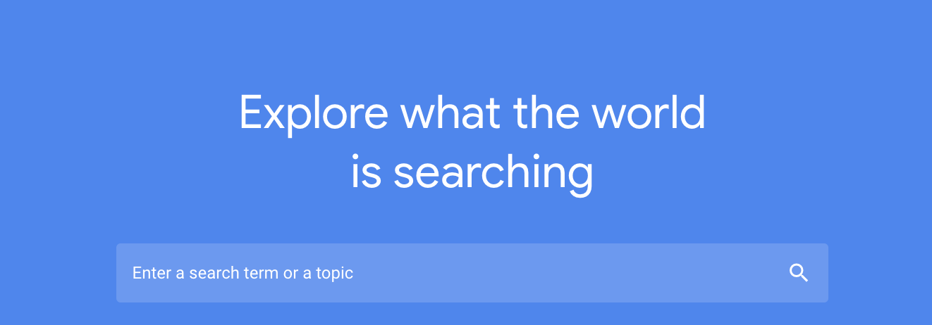 Explore what the world is searching