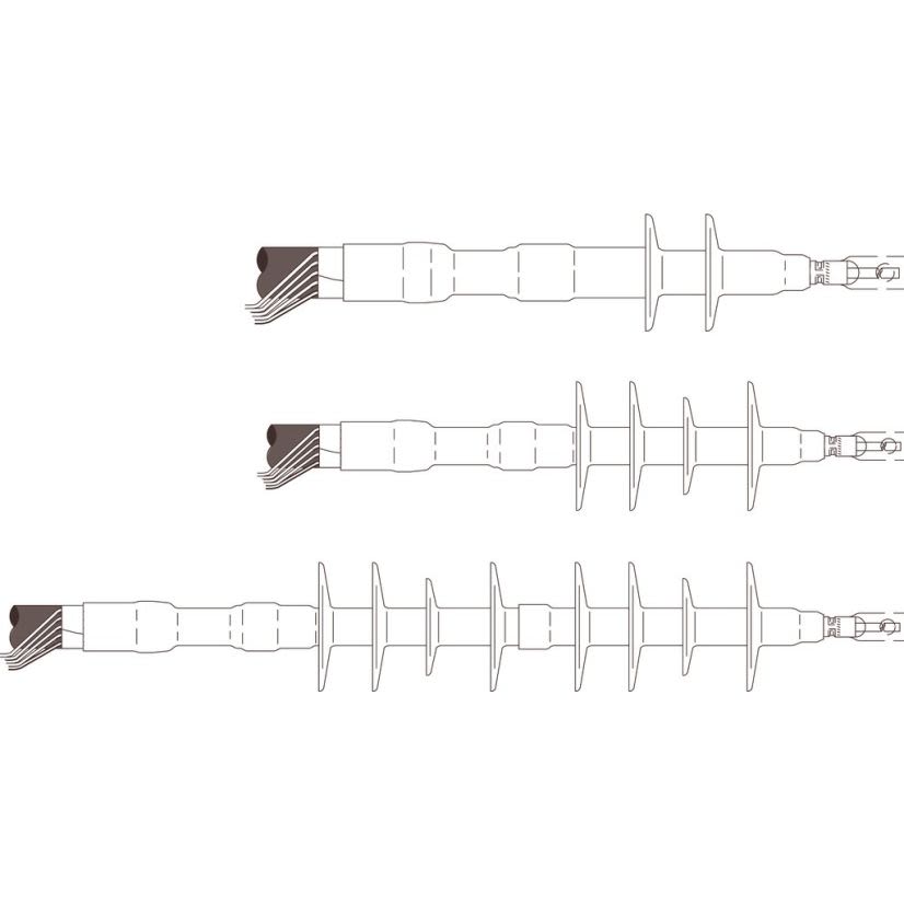 Cold Shrink Termination Kit