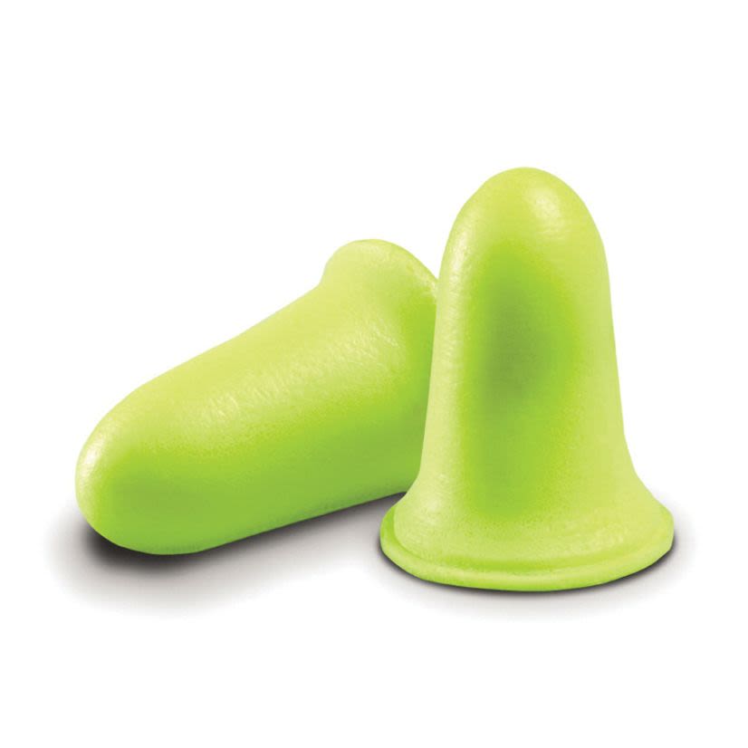 3M™ E-A-R™ E-A-Rsoft™ FX™ 080529-12086 Earplugs, 33 dB Noise Reduction, Bell Shape, CSA Class AL, Disposable, Uncorded Design