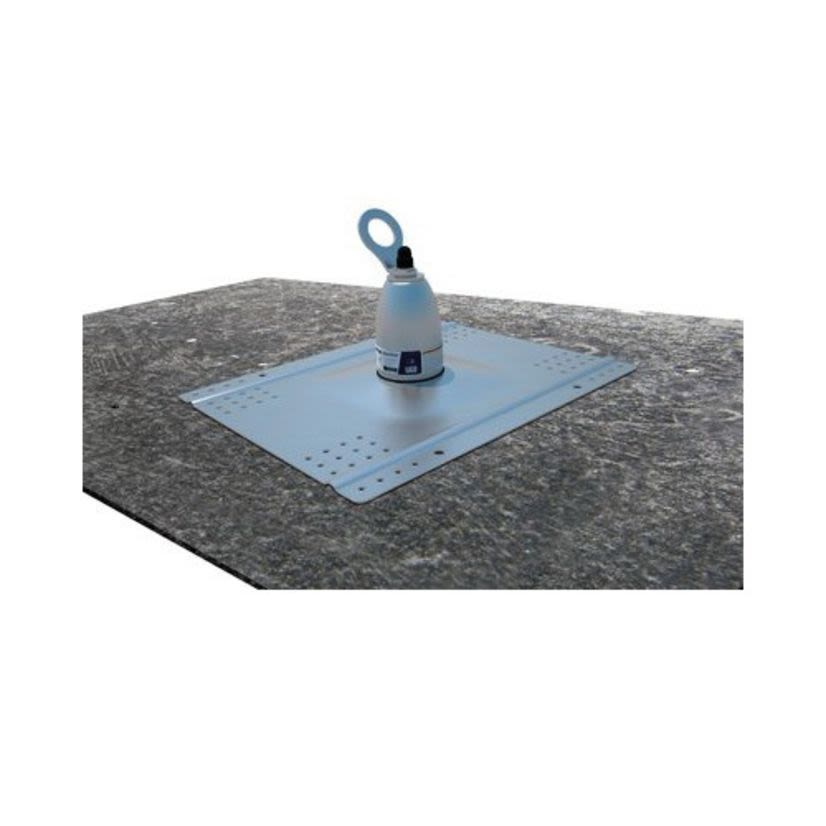 3M™ DBI-SALA® Fall Protection 2100133 Universal Roof Top Anchor, Sherardized Steel, Silver