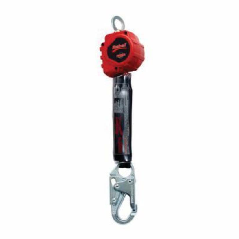 3M™ Protecta® Fall Protection 3100400 Rebel™ Self-Retracting Lifeline With Self-Locking Snap Hook, 310 lb Load Capacity, 6 ft L, Specifications Met: ANSI A10.32, ANSI Z359.1, ANSI Z359.14, OSHA 1910.66, OSHA 1926.502