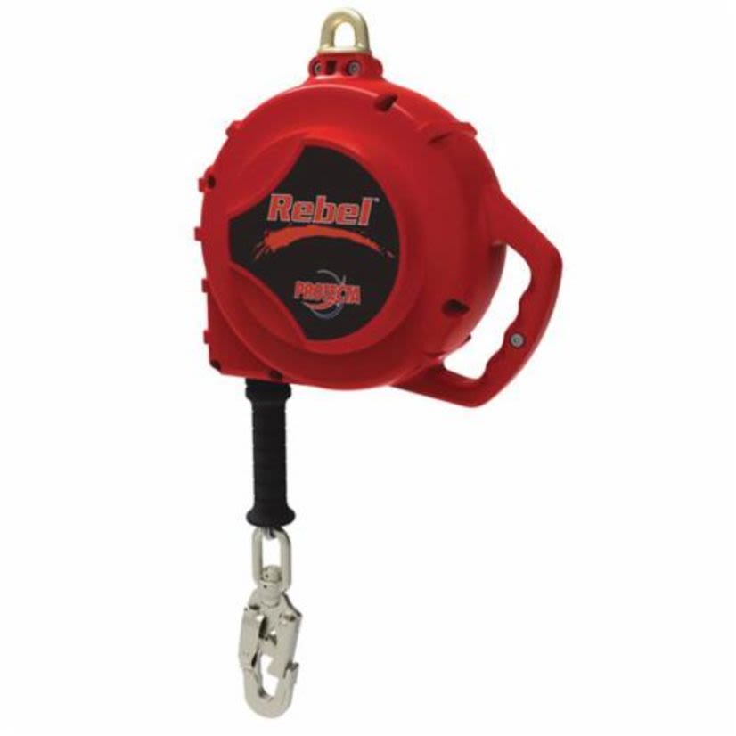 3M™ Protecta® Fall Protection 3590560 Rebel™ Self-Retracting Lifeline With Swivel Self-Locking Snap Hook, 420 lb Load Capacity, 50 ft L, Specifications Met: ANSI A10.32, ANSI Z359.14, OSHA 1910.66, OSHA 1926.502