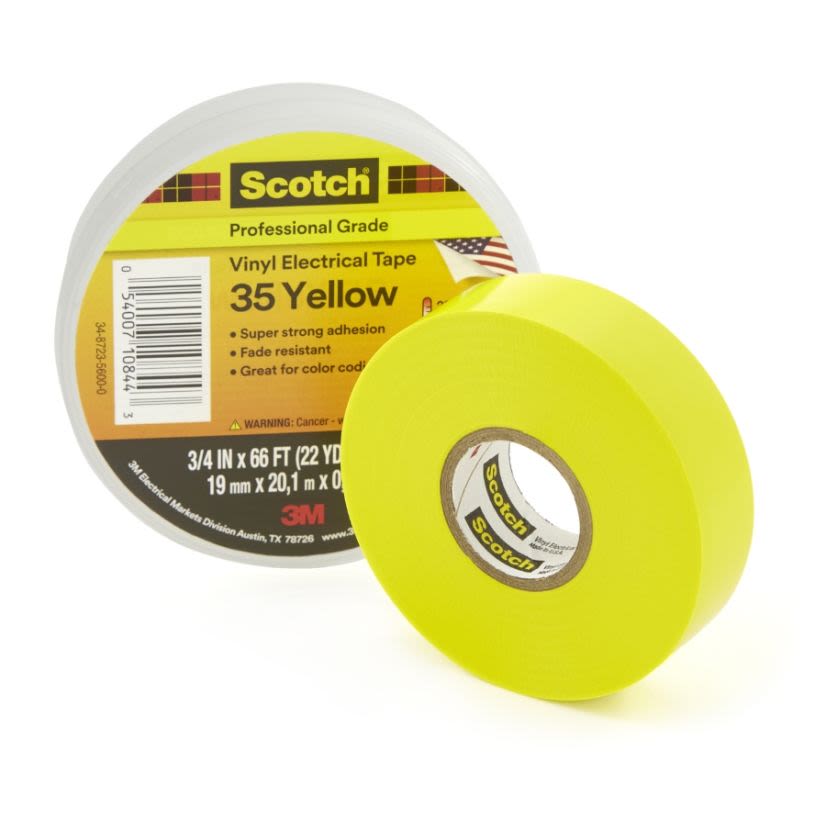 3M™ 7000006096  Vinyl Color Coding Tape 3/4" X 66'