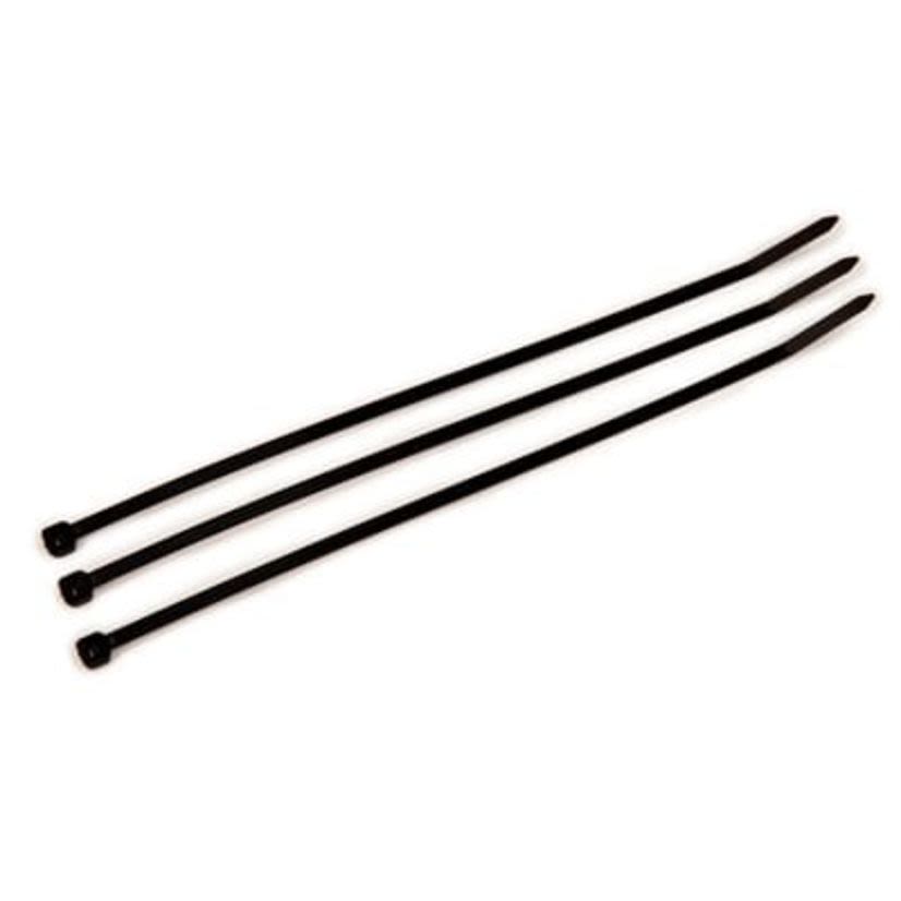 3M 7000031849 Cable Tie, 4 in L x 0.1 in W x 0.035 in THK, Nylon 6/6, Natural