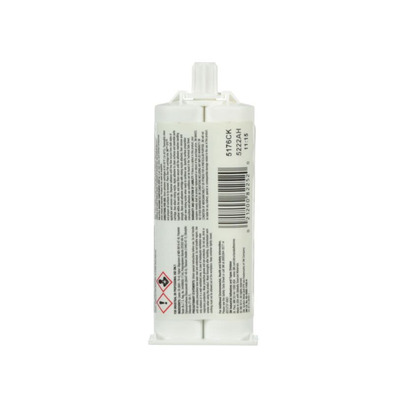 3M™ DP-605NS-Off-White 2-Part Urethane Adhesive, 50 mL Duo-Pak Cartridge, Off-White, 48 hr at 72 deg F Curing