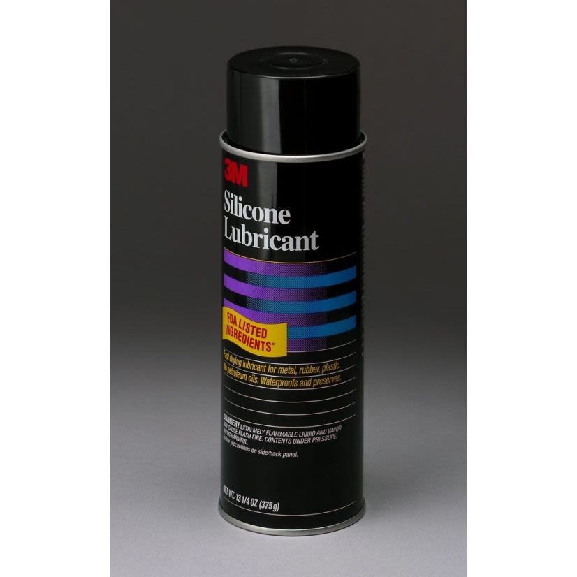 3M™ SILICONE LUBRICANT Silicone Lubricant, 24 fl-oz Aerosol Can, Liquid Form, Clear, -28 to 350 deg F