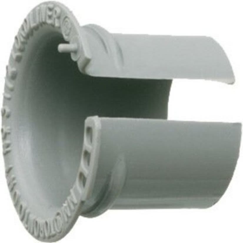 Arlington 4002 Adjustable Non-Metallic Conduit Throat Liner, 3/4 in Trade, Polypropylene