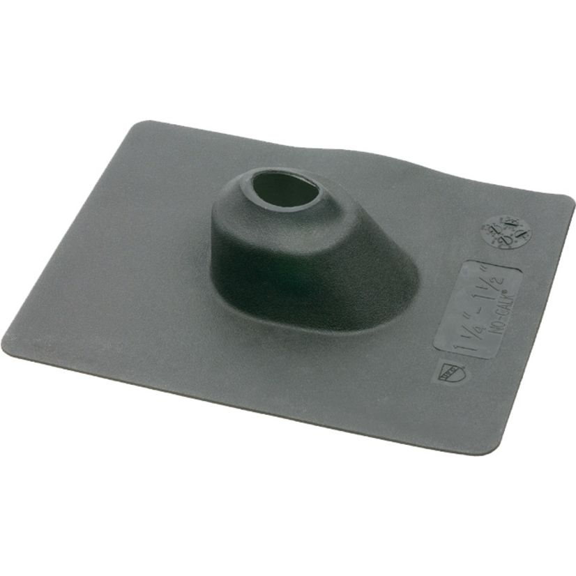 Arlington 635 1-Pipe Roof Flashing, 2 in Trade, 11-1/2 in L x 9 in W, Neoprene
