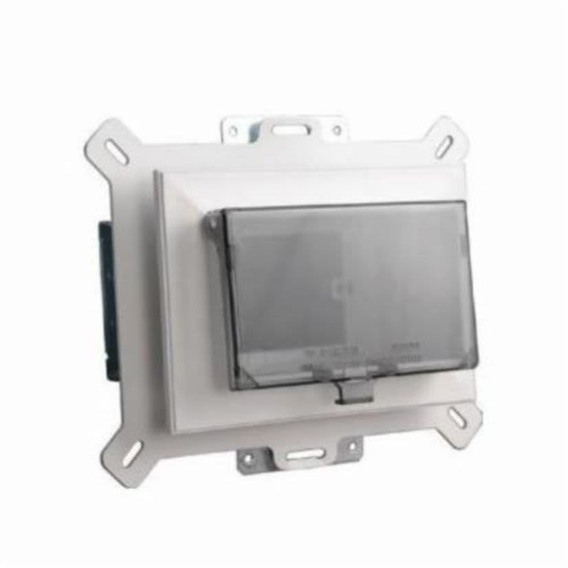 Arlington InBox DSBVS1W DB Series Low Profile Weatherproof Electrical Box, Plastic, 25 cu-in Capacity, 1 Gang, 9.058 in L x 7.012 in W x 5.129 in H