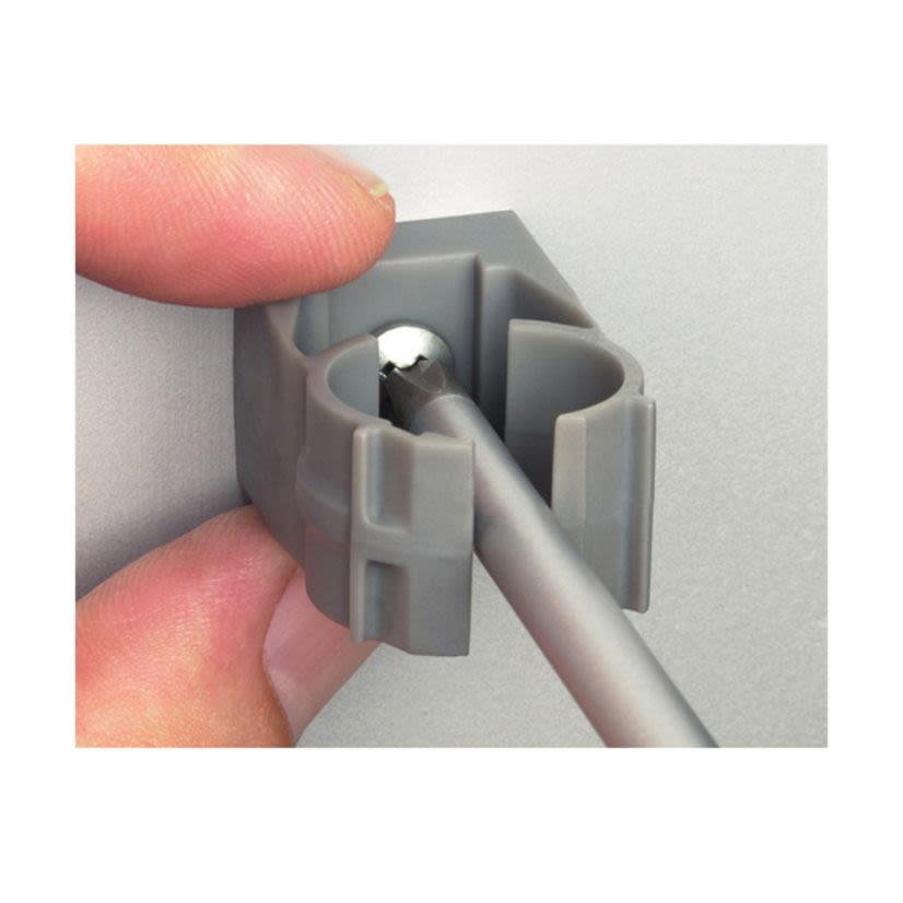 Arlington QuickLatch™ NM2015 1-Piece Pipe Hanger, Plastic