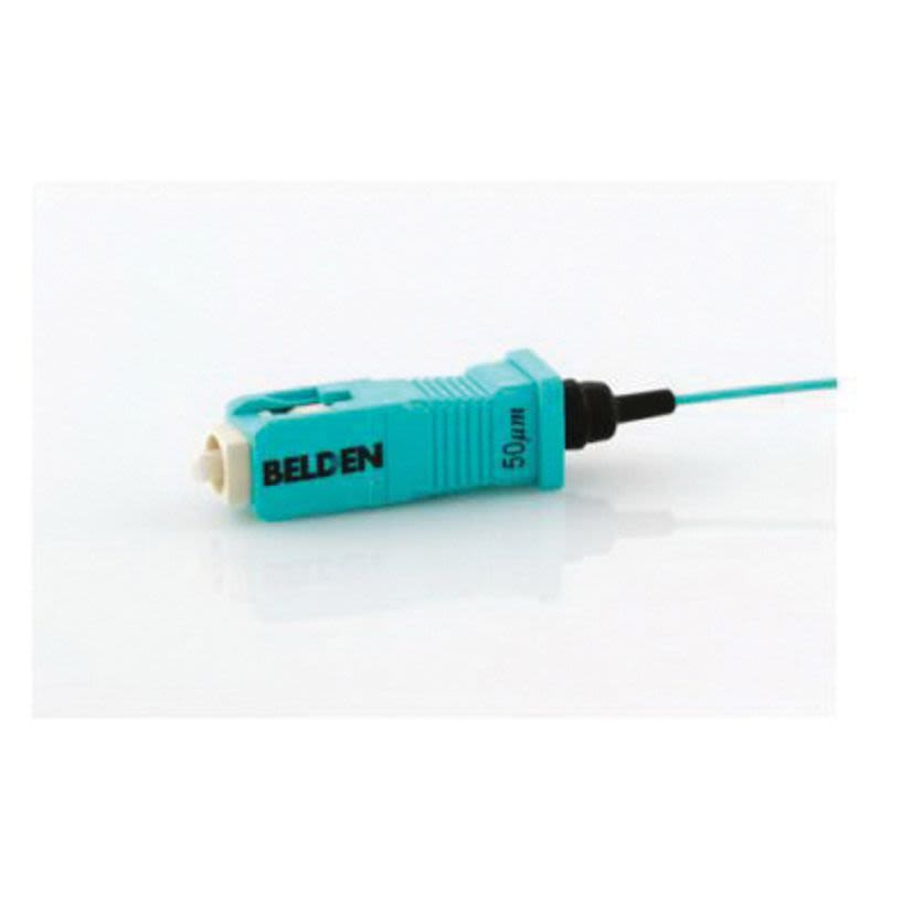 Belden FX Brillance AX105207-S1 Universal Modular Connector, SC Connector, OM3/OM4 Multi-Mode Fiber, Ceramic Ferrule