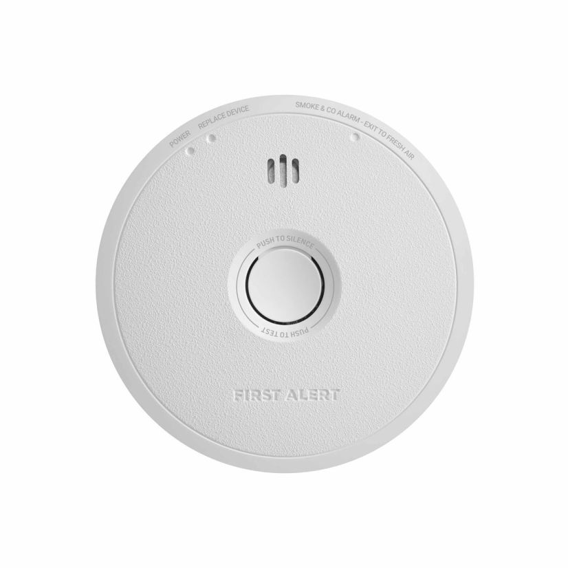 BRK SC610 Battery Combination Smoke and Carbon Monoxide Alarm, Electrochemical Sensor