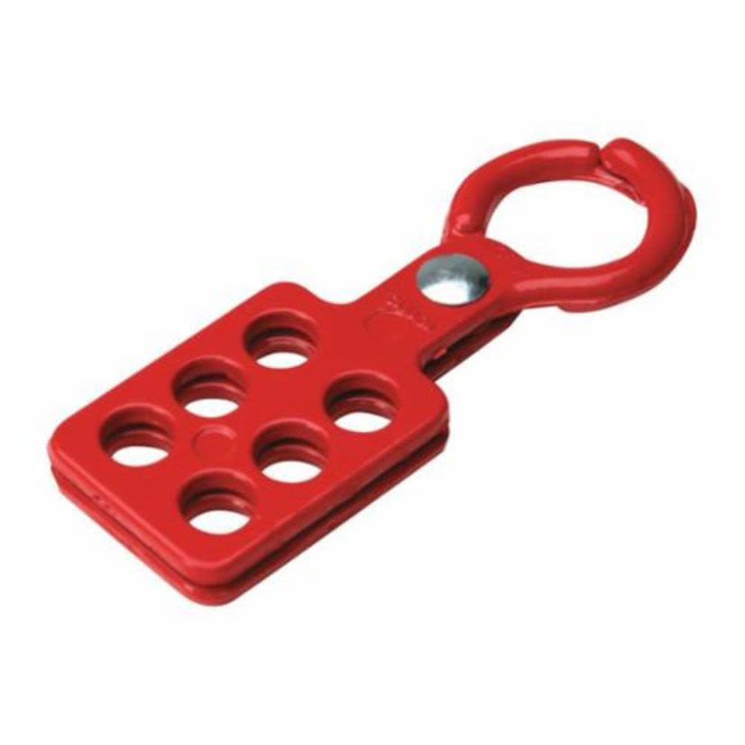 Brady 105720 Scissor Action Standard Lockout Hasp, Aluminum