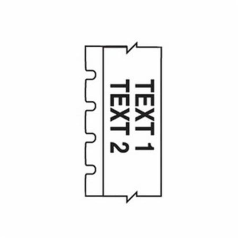 Brady GlobalMark 113121 Thermal Transfer Vinyl Label, 100 ft L x 1-1/8 in W, For Use With GlobalMark Industrial Label Maker, B-595 Vinyl, Red