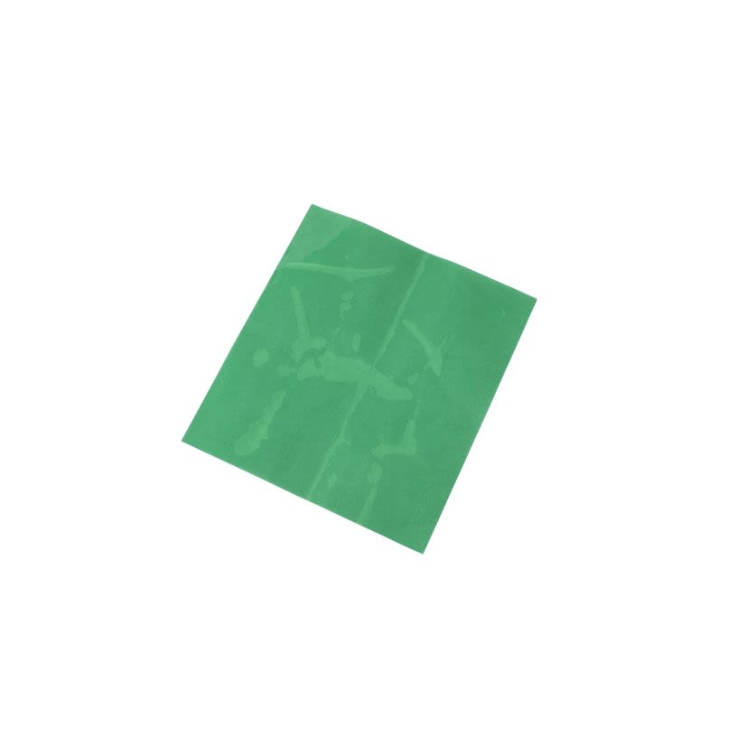 Brady 30698 Non-Reflective Rectangular Self-Adhesive Gauge Marking Label, 9 in W, Green, Polyester, 1 per Pack Labels