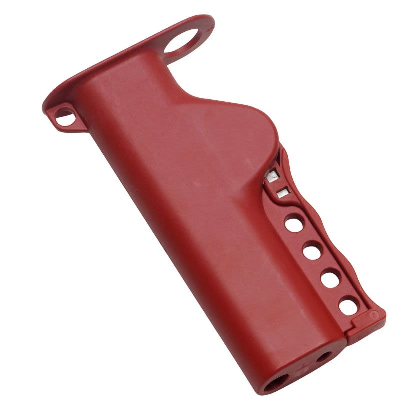 Brady 50944 All Purpose Mechanical Risk Pull-Tight Cable Lockout, Red, LOTO-3 Fiberglass Reinforced Polypropylene Body, OSHA 1910.147