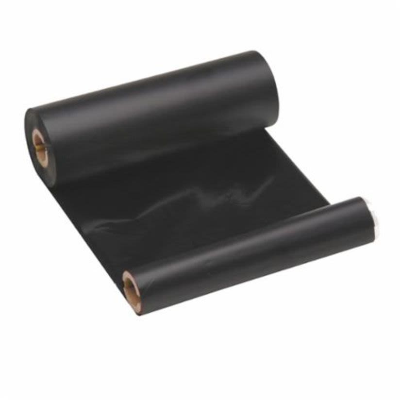 Brady 52042 1-Color Printer Ribbon, 290 ft L x 4.4 in W, Resin, Black
