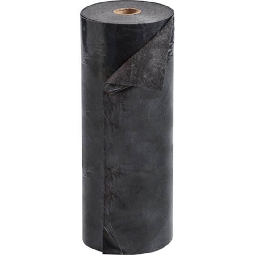 SPC AD30100 Barrier Backed Mediumweight Adhesive Absorbent Mat, 100 ft L x 30 in W, 21 gal Absorption, Polypropylene