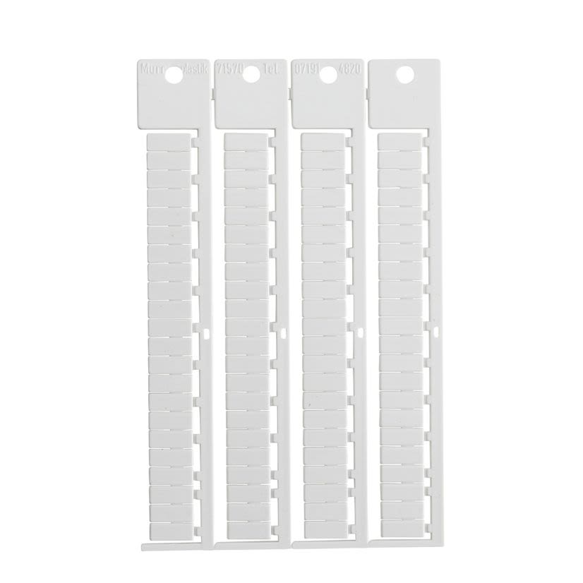 Brady® SA4812 BradyJet J1000 Terminal Block Tags - 5mm x 12mm, 5mm Pitch, Box of 1408 Pieces