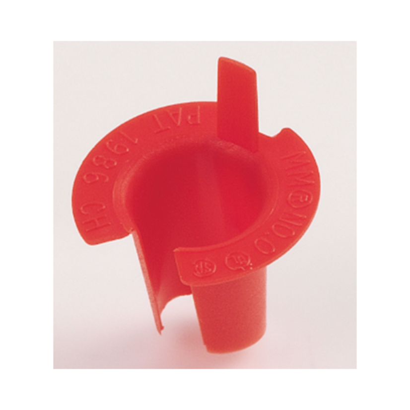 Bridgeport® 1000 Anti-Short Conduit Bushing, 14 to 2 AWG, 14 to 3 AWG, 12 to 2 AWG AC Cable, #0 Trade, Plastic, Plain
