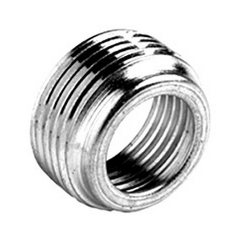 Bridgeport 1161 Reducing Bushing, 3/4 to 1/2 in Trade, Steel, Electro-Plated Zinc
