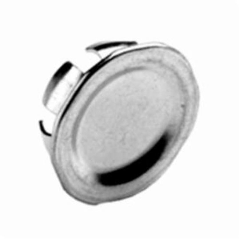 Bridgeport® 1693 Knockout Plug, 1 in, Steel, Electro-Plated Zinc