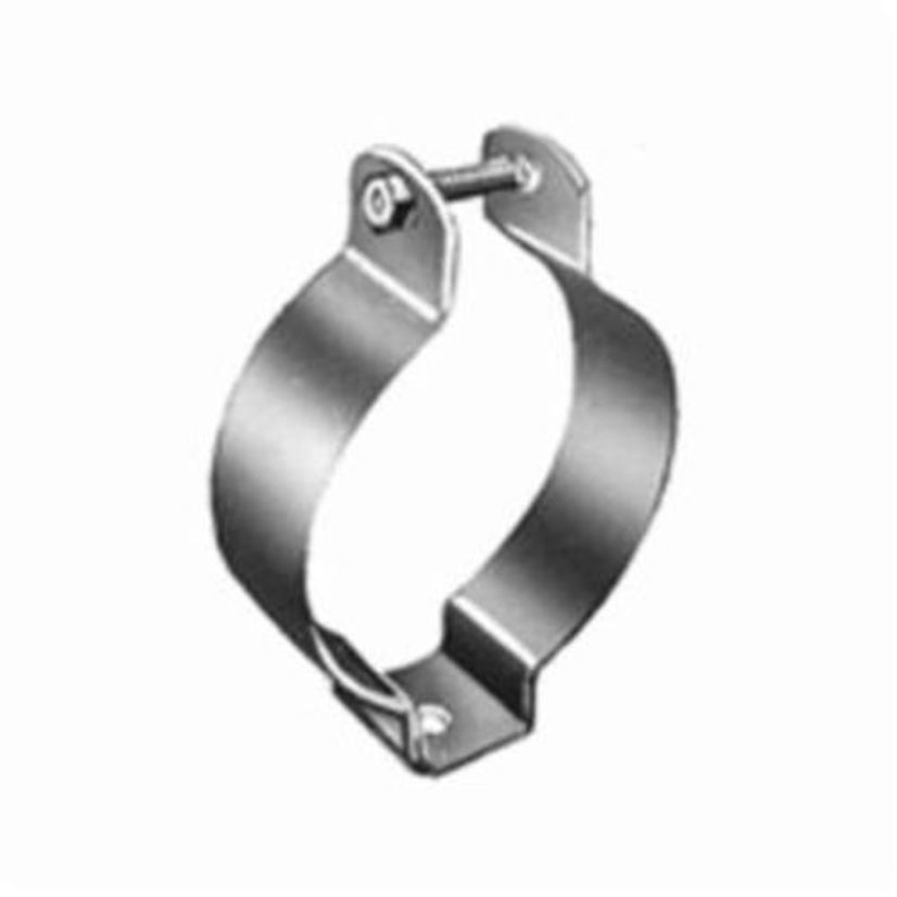 Bridgeport® 2160-S Conduit Hanger With Bolt and Nut, #6, For Use With 2-1/2 in Rigid and EMT Conduit, 304 Stainless Steel, Ball Burnished/Mirror Smooth