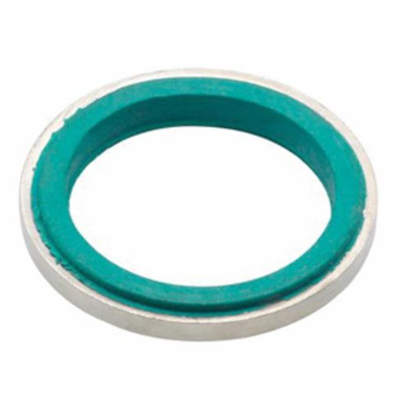 Bridgeport SR-125 Liquidtight Sealing Ring With Steel Retainer, 1-1/4 in, For Use With Liquidtight/Raintight Connector and Threaded Conduit, Steel, Electro-Plated Zinc