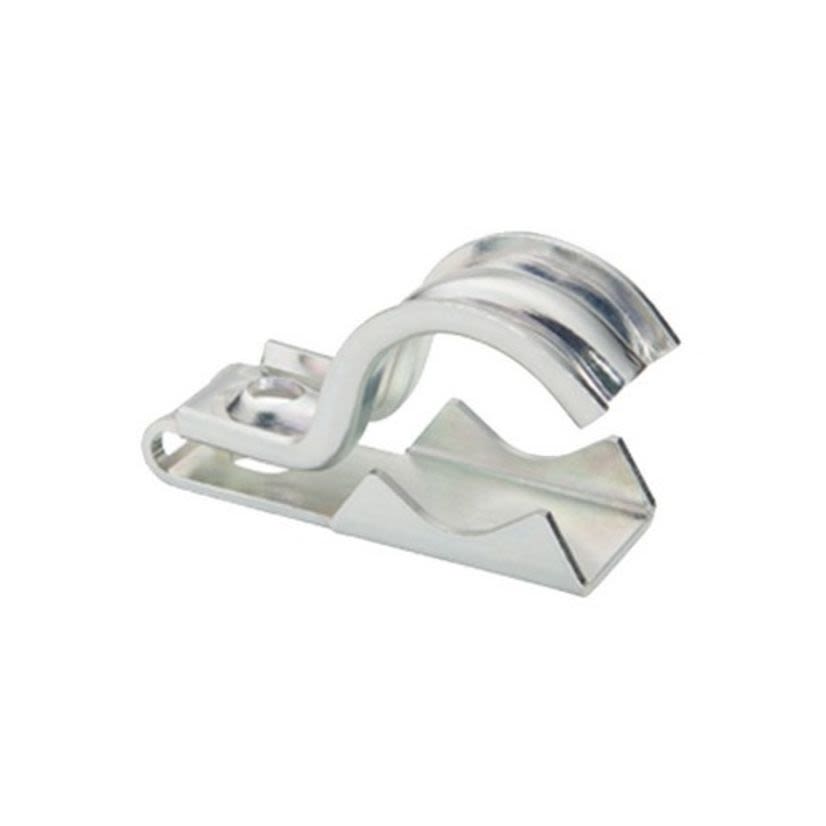 Bridgeport UCS-75100 1-Piece Clamp Strap, 3/4 to 1 in, Steel, Electro-Plated Zinc