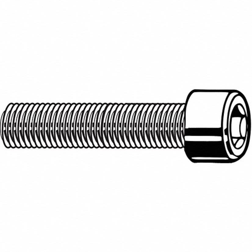 Brighton-Best 011255-PR 3/8IN-16X1IN (FT) SOCKET HEAD CAP SCREWS COARSE ALLOY THERMAL BLACK OXIDE 100/PKG