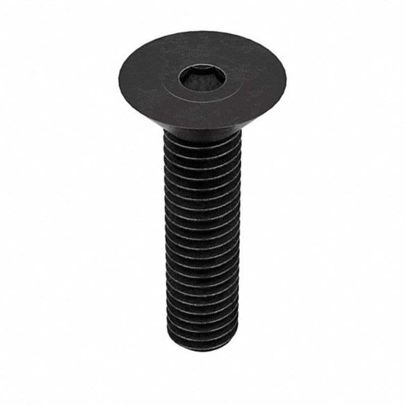 Brighton-Best 211213 Flat Socket Cap Screw, 3/8-16, 1-1/4 in L, Imperial, 3A Grade, Alloy Steel