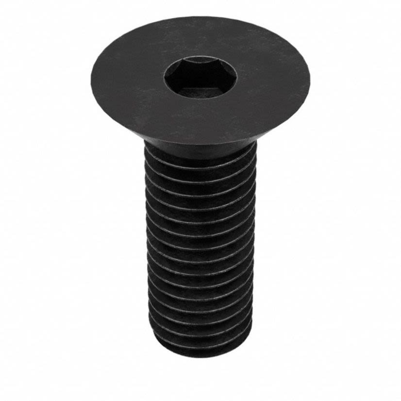 Brighton-Best 211293 Flat Socket Cap Screw, 1/2-13, 1-1/4 in L, Imperial, 3A Grade, Alloy Steel
