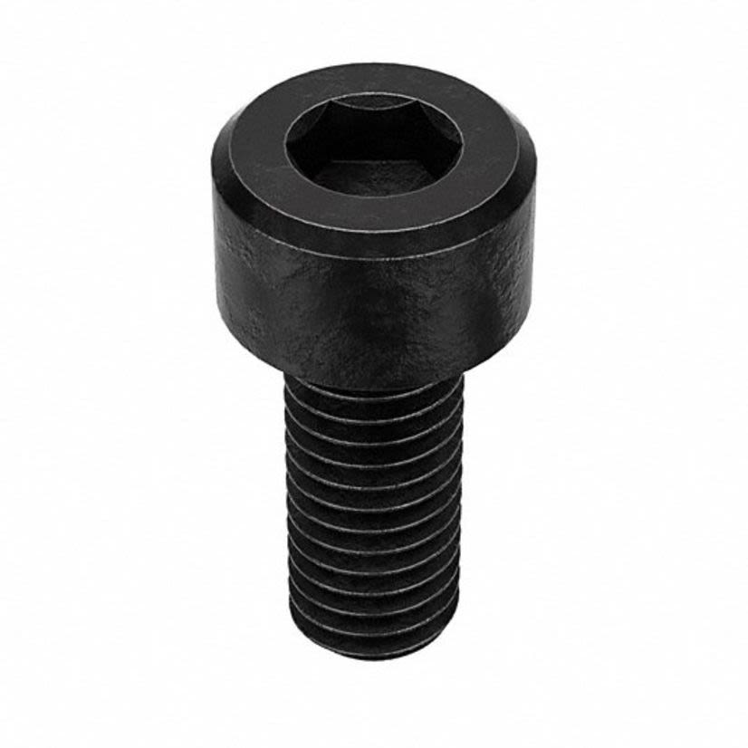 Brighton-Best 532052 Fully Threaded Round Socket Cap Screw, M5x0.8, 12 mm L, Metric, 12.9 Grade, Alloy Steel