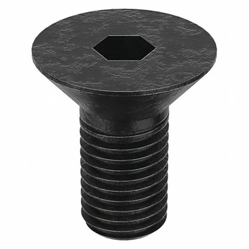 Brighton-Best 534012-PR M3-0.50X16 MM (FT) FLAT SOCKET CAPS 12.9 COARSE ALLOY DIN 7991 THERMAL BLACK OXIDE 100/PKG