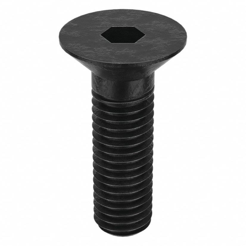 Brighton-Best 534152-PR M10-1.50X30 MM (FT) FLAT SOCKET CAPS 12.9 COARSE ALLOY DIN 7991 THERMAL BLACK OXIDE 100/PKG