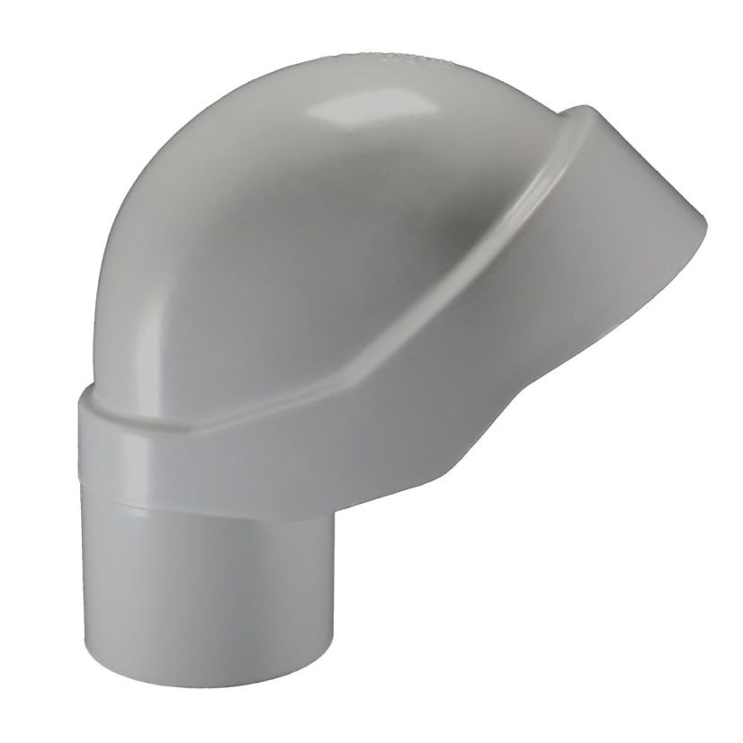 CANTEX 5133590 Weather Head Service Entrance Cap, 1/2 in, For Use With Type EB and DB Utility Duct, PVC