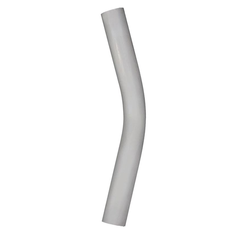 CANTEX 5133748 SCH 40 Standard Radius Conduit Elbow, 2 in Dia, 30 deg, 9-1/2 in Radius, PVC
