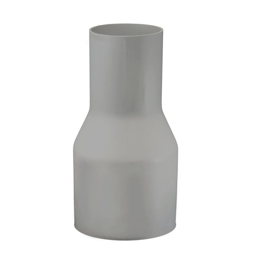 CANTEX 5142203 Bell to Spigot End Fabricated Swedged Reducer, 6 x 5 in, For Use With SCH40 and SCH80 Conduit, PVC