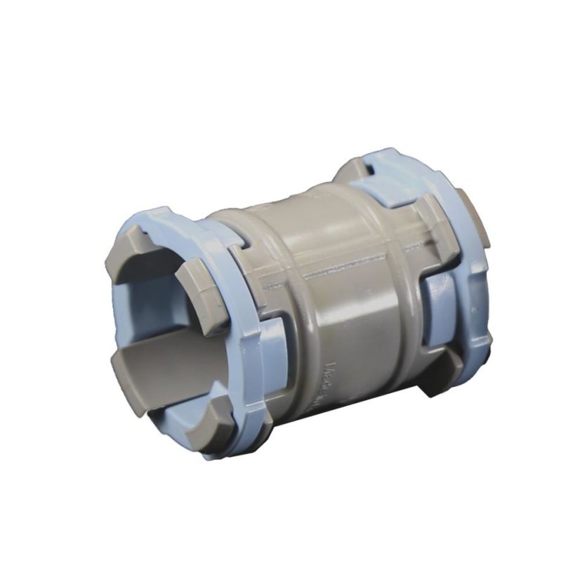 CANTEX 5163382 EZ-Flex ENT Coupling, 1 in, NPT Thread, PVC