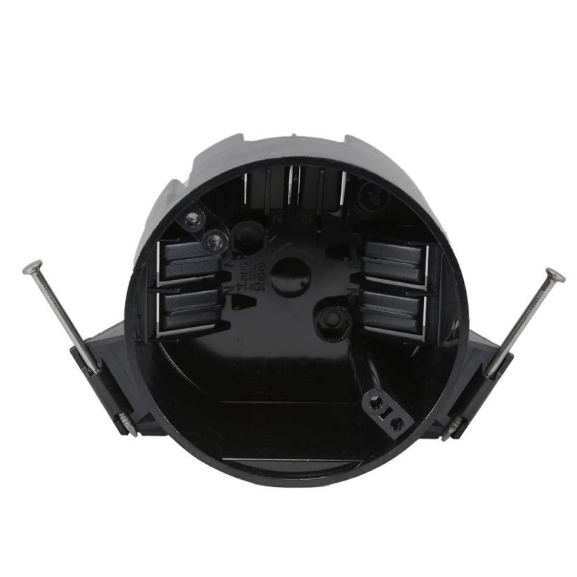 CANTEX EZ-Box EZ20CN Ceiling Box With Wire Clamps, Polycarbonate, 20 cu-in, 4 in H x 4 in W x 2.3 in D