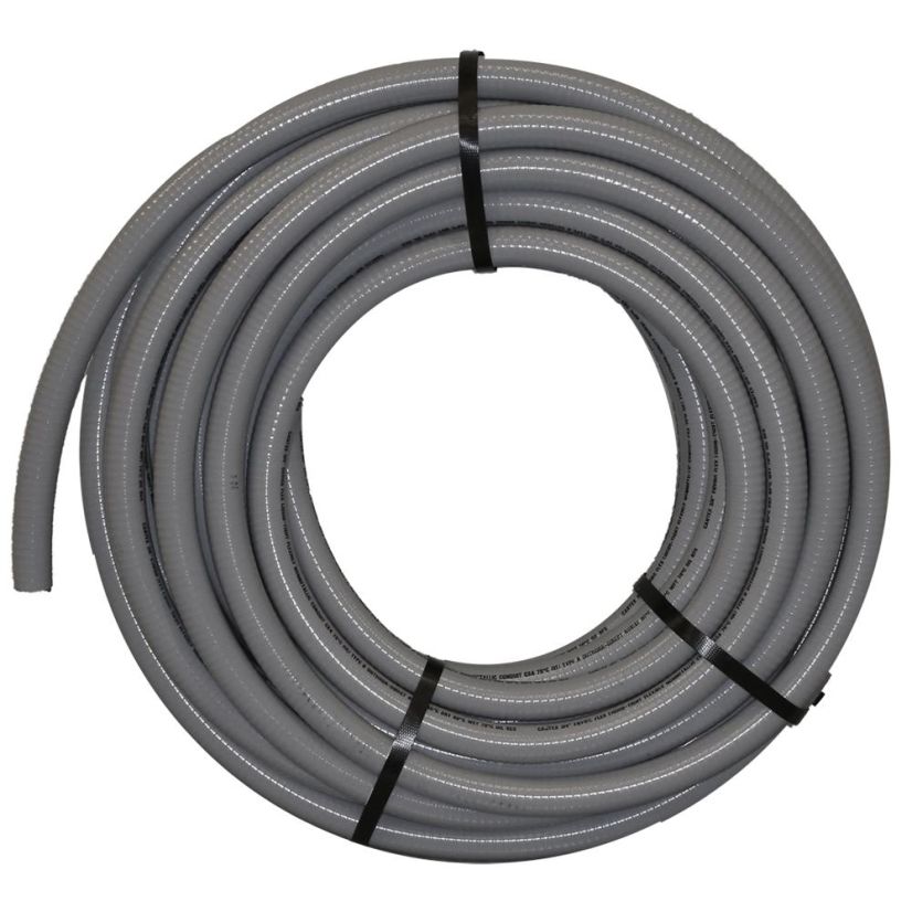 CANTEX Enviro-Flex V06BAD1 Liquidtight Conduit, 1 in Trade, 1.066 in ID x 1.315 in OD, 4000 ft L, PVC