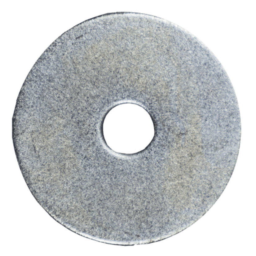 Minerallac® Cully™ 40725J Fender Washer, 1/4 in ID x 1-1/4 in OD, 0.047 to 0.08 in THK, Steel
